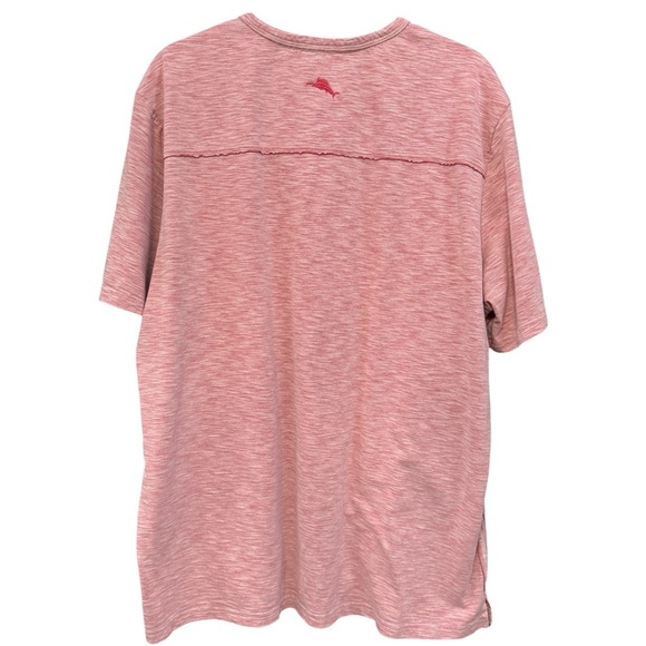 Tommy Bahama IslandZone Red Heather T-Shirt XL UPF 30 - Picture 2 of 5